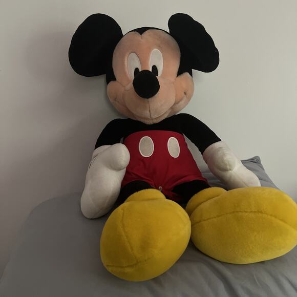 Walt Disney world collectibles Mickey Mouse 24 Inch Giant Plush Stuffed Animal - Picture 1 of 7